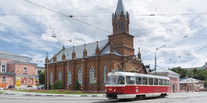 O que ver em Ulyanovsk: Igreja Evangélica Luterana de Santa Maria