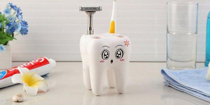 Suporte para escovas de dentes