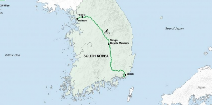 Atrações Coréia do Sul: percorrer o país de norte a sul, você pode visitar Zelenski Ciclo do Mundo