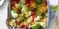 10 originais saladas com tomates frescos