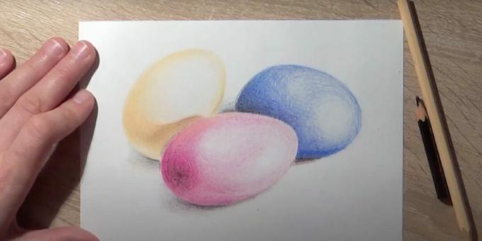 Desenhos de Páscoa: Ovos de Páscoa