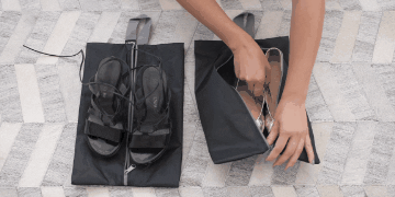 Como embalar em uma mala: propés especiais