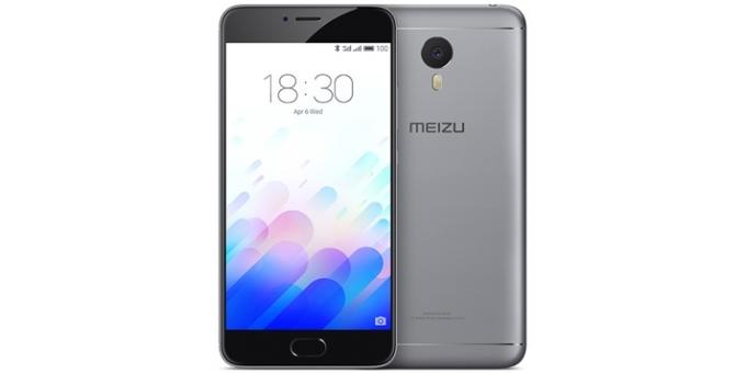 smartphones Meizu: Meizu M3 Nota