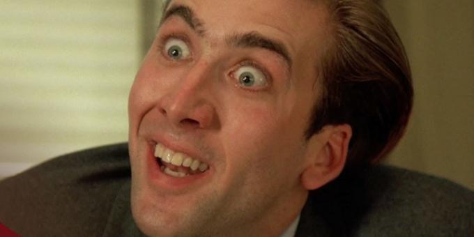 Nicolas Cage no "Kiss of the Vampire" filme