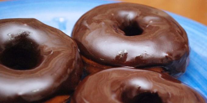 Donuts Receitas: Chocolate donuts