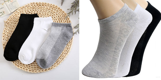 Belas meias: meias de algodão dos homens curtos