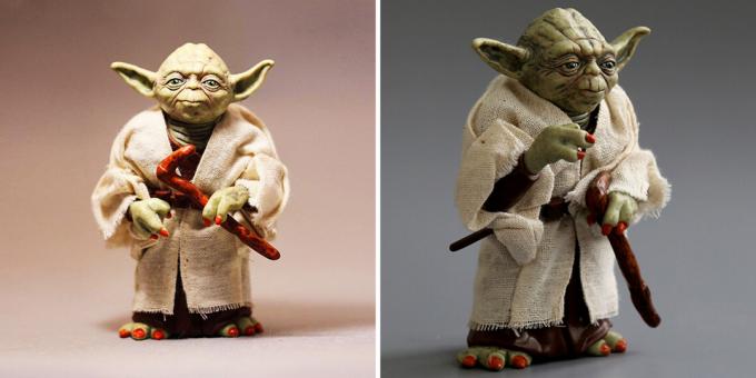 estatuetas colecionáveis: Yoda