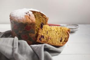 Uma receita simples para panettone sem fermento