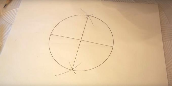 Como desenhar uma estrela de cinco pontas: desenhe um círculo