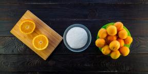Uma receita muito simples para geléia de damascos e laranjas