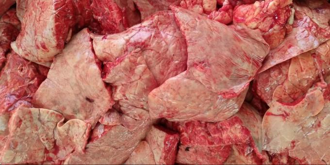 Como cozinhar o pulmão bovino: pulmão bovino resfriado