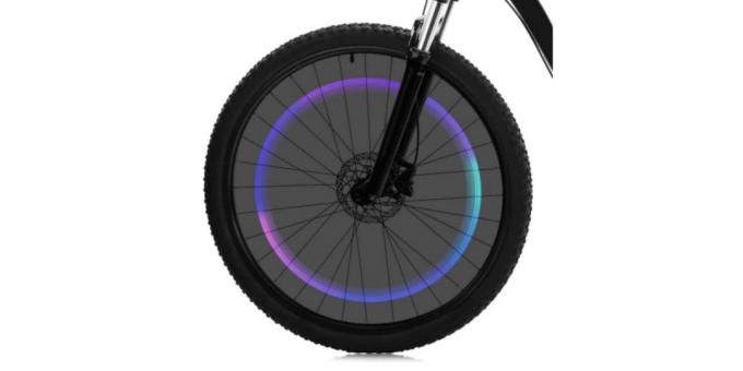 tampas coloridas para bicicleta