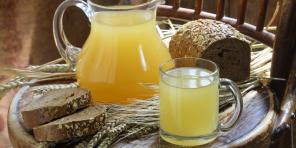 6 casa simples receitas de kvass