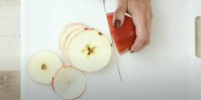 Como secar maçãs em casa para o inverno