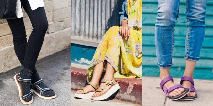 Calçados Femininos: estilo sandálias Teva