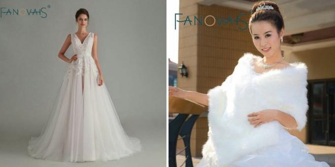 8 lojas no AliExpress para preparação de casamento: vestidos de noiva Asa Fashion