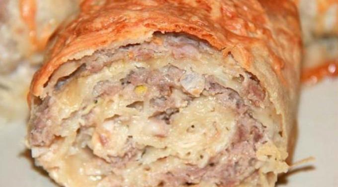 O que cozinhar carne picada: Naco de Carne de pita 