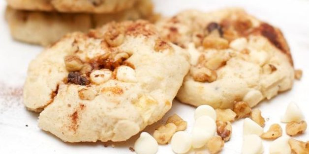 biscoitos maçã-caramelo