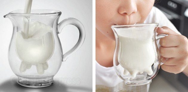 xícara de leite