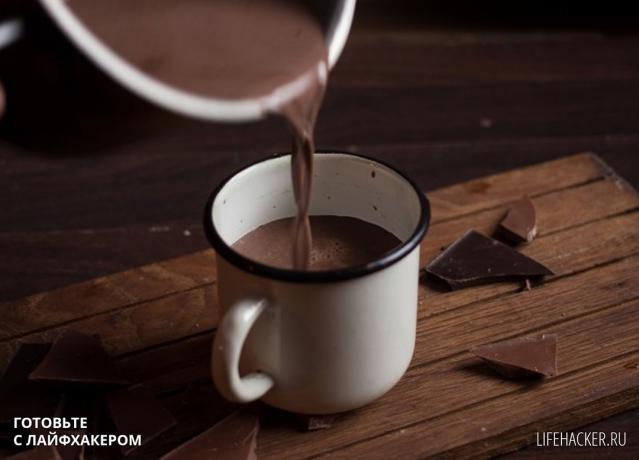 Receita: perfeito chocolate quente - derramamento canecas