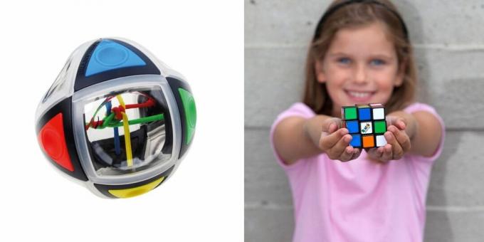Presentes de aniversário para uma menina de 7 anos: quebra-cabeça