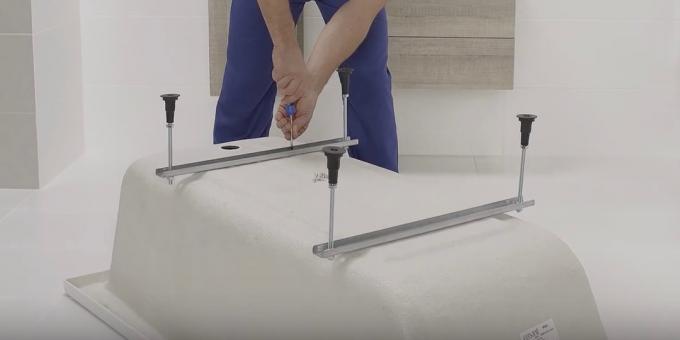 Instalando o banho: como montar pés banho de acrílico