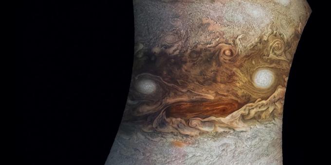 Fotos de espaço: o rosto de Júpiter
