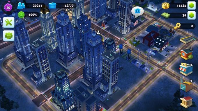 Noite Sim City