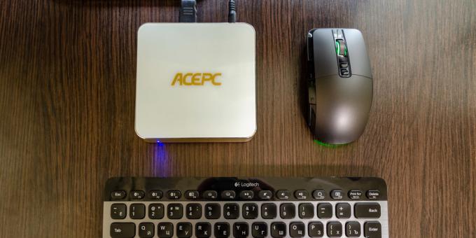 Mini PC AcePC AK7: a possibilidade de usar