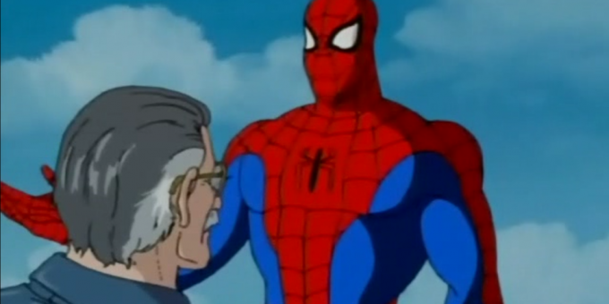 cameo de Stan Lee na série animada "Spider-Man" em 1994