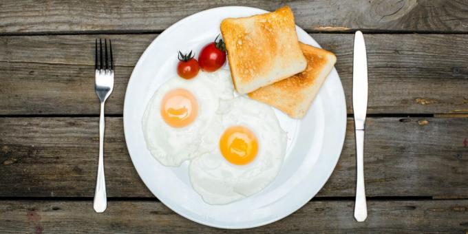 Café da manhã com ovo melhora o perfil de colesterol