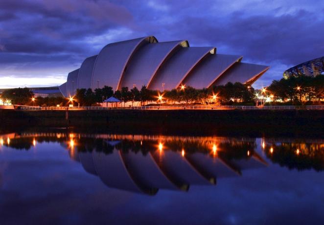 arquitectura europeia: O Armadillo em Glasgow