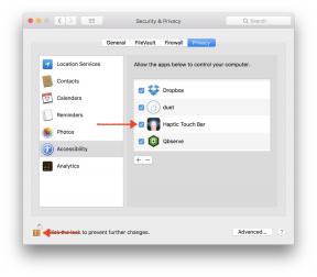 Haptic Toque Bar - um utilitário que acrescenta Vibrar tachbara para MacBook Pro