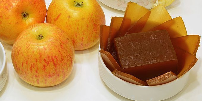 marmelada em casa: Apple e pera doce de fruta em pectina