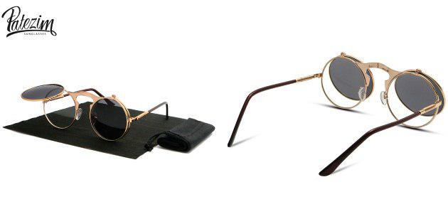 óculos de Steampunk