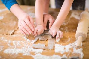 Por que é importante para cozinhar com seus filhos