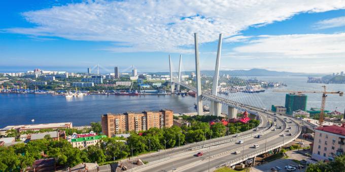 Pontos turísticos de Vladivostok: Golden Horn Bay