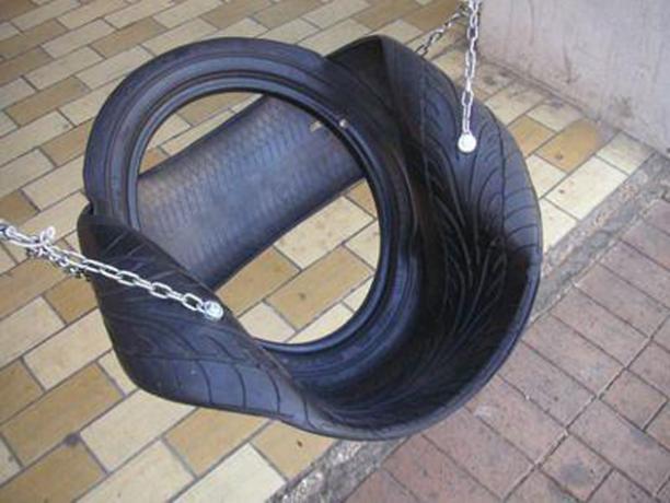 Balançar de pneus