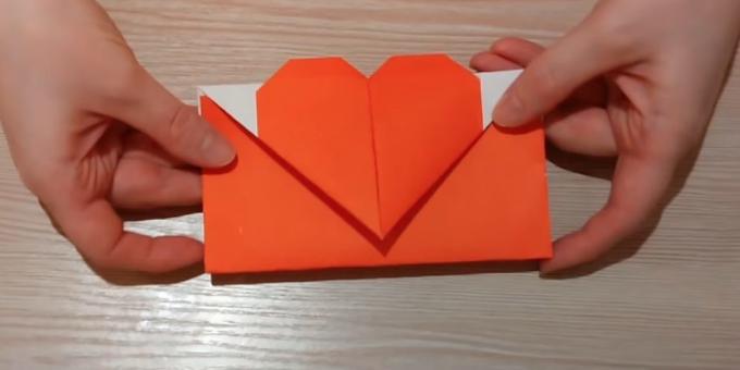 Como fazer um envelope com as figuras na arte do origami