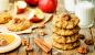 Biscoitos de aveia com maçã e farinha integral