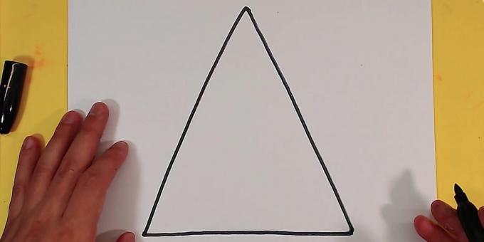 Desenhe um triângulo