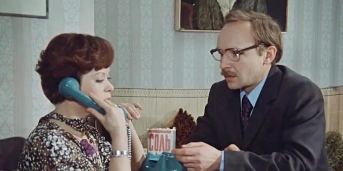 Os melhores filmes de Eldar Ryazanov: "Office Romance"