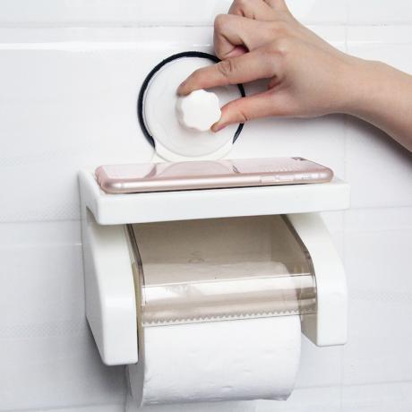 suporte de papel higiênico inteligente