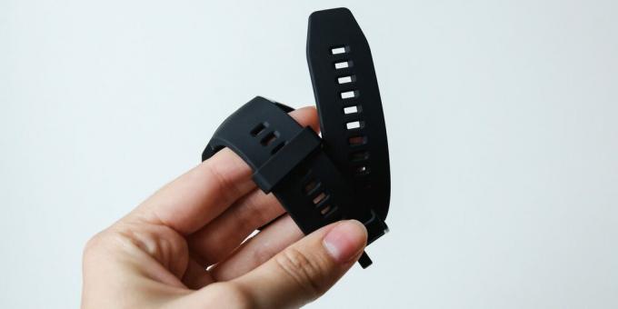 Huawei Watch GT 2e: perfuração na pulseira