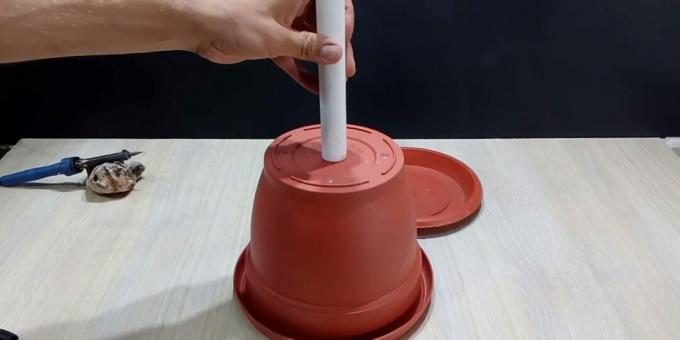 Como fazer uma fonte DIY: circule o tubo