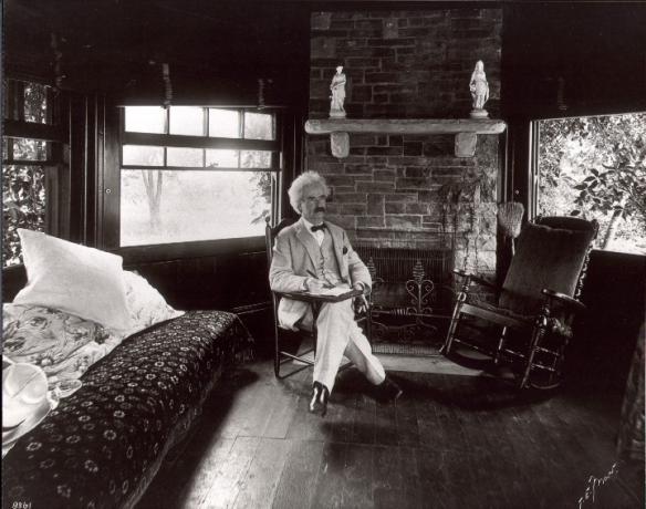 Mark Twain, escritor e jornalista americano