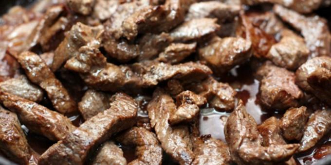  Como cozinhar a carne no forno: fatias de carne, cozido em folha 
