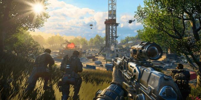 Jogos de 2018 para computadores simples: Call of Duty: Black Ops 4