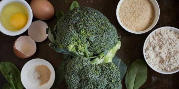 costeletas com brócolis: Ingredientes