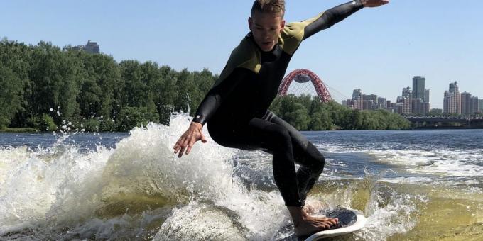 Dmitry Dumik: Surfing - o esporte por excelência para mim, conexão do corpo e da alma